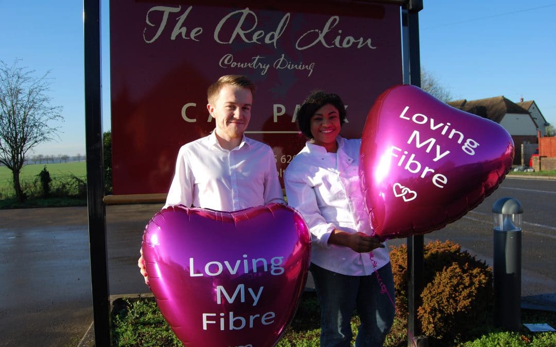 Worcestershire businesses loving the benefits of fibre broadband