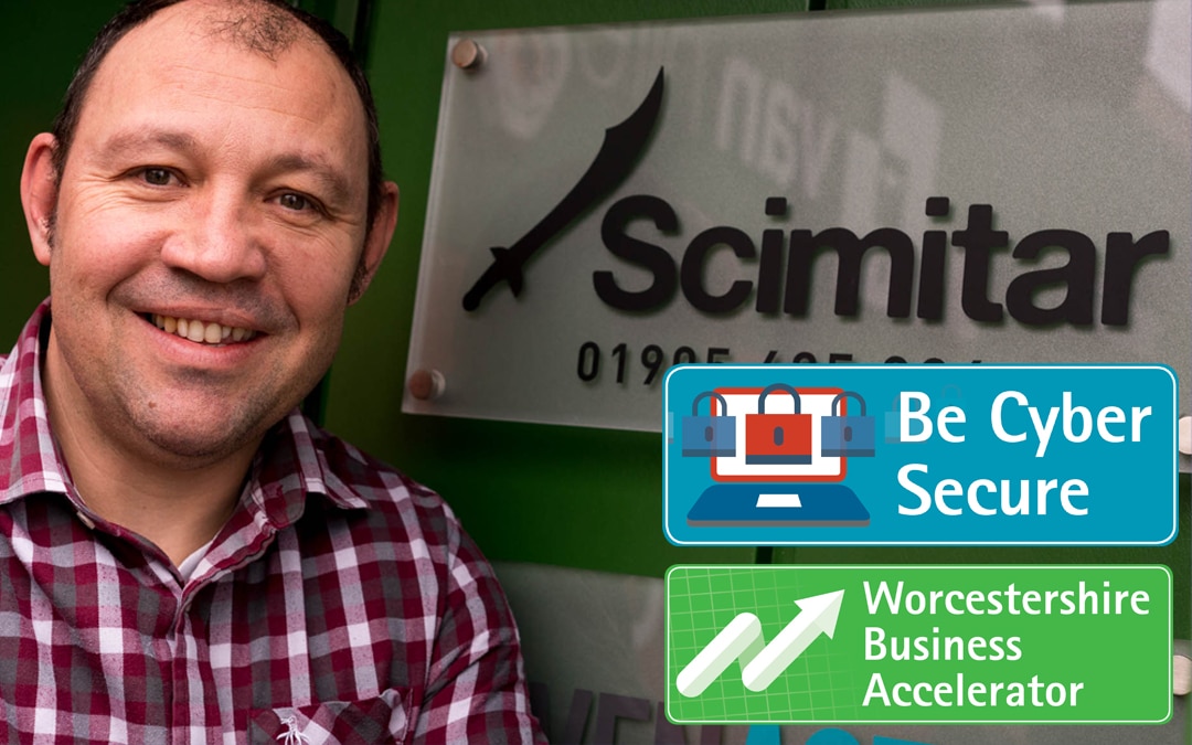 Scimitar Sports received invaluable support from Worcestershire Business Accelerator and Be Cyber Secure