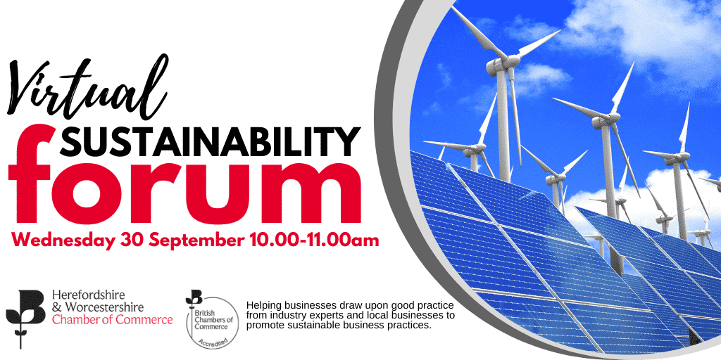 Book your place on the Virtual Sustainability Forum