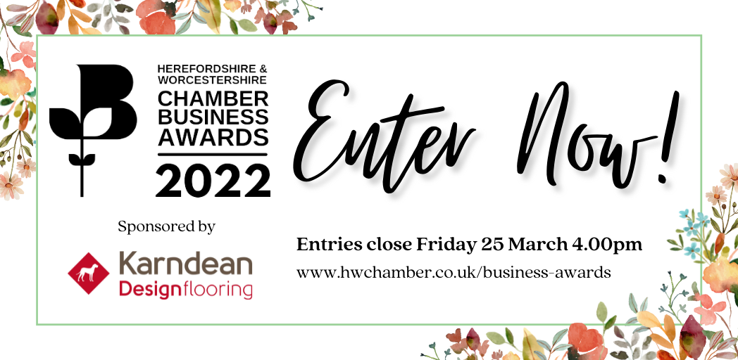 Herefordshire & Worcestershire Chamber of Commerce Business Awards 20202